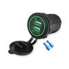Cargador Universal para Coche USB Dual Modificado para Coche 12V a 5V Impermeable Extracción de Energía para Teléfono Móvil Carga Rápida para Coche de Doble Interfaz
