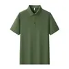 Camisa Polo Estilo Nuevo 2026 Ropa de Trabajo para Hombres y Mujeres con Logo de Transferencia Térmica, Camiseta de Manga Corta con Cuello Camisero, Camisa de Verano Transpirable de Secado Rápido