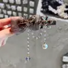 2026 Nuevo Estilo Pinza para el Cabello Moda Coreana Versátil Elegante Malla Lazo Fleco Pinza para el Cabello para Mujeres Pinza para el Cabello de la Frente