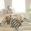 Manta Gruesa Cálida de Terciopelo de Cordero Doble Capa Estampado de Leopardo Manta para Siesta en Ventana Bahía Oficina Manta para Sofá Colcha Pequeña