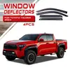 Adequado para Toyota Tacoma Defletor de Janela, Protetor de Chuva, Protetor Solar