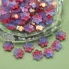 Acessórios Estéreo Flor Pequena Flor de Cerejeira Esmaltada 10mm Grampo de Cabelo Infantil Grampo de Cabelo DIY Acessórios de Joias com Contas da Dinastia Han