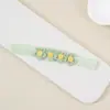 Accesorios Europeos y Americanos Transfronterizos para Cabello de Bebé Nuevos Diadema Fina con Flor de Margarita Pequeña para Niña Protector Solar de Verano para Bebé para la Fontanela