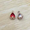 Aleación Retención de Color por Electroforesis Incrustaciones de Pedrería Base de Cinco Pétalos Colgante de Piedra Preciosa Pinza para el Cabello Minimalista de Nicho de Gama Alta Accesorio Yingluo