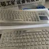 Teclado à Prova de Explosão com Fio de Metal, Acessórios de Computador para Mina de Carvão Subterrânea, Opera Suavemente e Dissipa o Calor Rapidamente