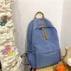 Mochila nueva transfronteriza de gran capacidad para chicas de secundaria, mochila simple estilo coreano para estudiantes universitarios, chicos de secundaria y preparatoria