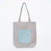 Nova Bolsa Dobrável BUFANJIA de Animal Cartoon Impermeável com Contraste de Cor para Viagem, Compras, Organização, Ombro, Armazenamento