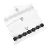 Collar de encaje para niña estilo dulce de moda simple europeo y americano, gargantilla delicada con forma de flor