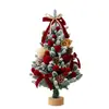 Set de Árbol de Navidad para Decoración de Escena de Sala de Estar, Mini de Escritorio Pequeño Modelo Nuevo, Adornos de Decoración para el Hogar de Alta Gama