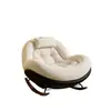 Nova cadeira de balanço para varanda, poltrona reclinável para dormir estilo vintage, sofá de casa, poltrona individual de lazer para sala de estar, cadeira de balanço preguiçosa de luxo leve