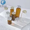 En Stock Frasco Marrón de 3 ml Resistente a la Luz, Botella Vacía de Vidrio Transparente para Polvo Liofilizado, Ampolla con Tapa de Bayoneta