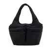 Bolso de Hombro de Tela de Nylon de Nicho, Bolso de Mano de Gran Capacidad para Mujer, Bolso Tote Tipo Mamá Estilo Coreano con Múltiples Bolsillos