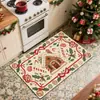 Tapete de piso de tierra de diatomeas transfronterizo para uso doméstico, tapete decorativo navideño, alfombra para entrada, resistente a la suciedad y fácil de mantener, tapete de piso para baño