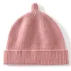 Gorro de Cachemira para Otoño e Invierno, Tejido para Bebés, Niños Pequeños y Niños, Lindo, Versátil, con Abertura para Chupete, Gorro Cálido para Niños y Niñas