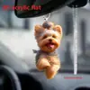 Nuevo Perro Lindo Transfronterizo Material Acrílico Plano Colgante para Coche Accesorios para Mochila Decoración para el Hogar