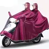 Poncho para Vehículo Eléctrico Impermeable para Motocicleta Bicicleta Eléctrica Lluvia Fuerte Cuerpo Completo Persona Sola Ensanchado Hombres y Mujeres Engrosado y Ampliado Doble Persona