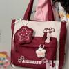 Bolso bandolera con forma de estrella para niñas, bolso de mano para estudiantes de secundaria, de gran capacidad, ideal para la escuela secundaria.