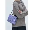Bolso con Patrón de Diamantes, Bolso de Almohada para Debajo del Brazo, Bolso Tofu, Bolso Cubo Cruzado de un Solo Hombro, Bolso Japonés para Mujer, Bolso Cuadrado Pequeño, Versátil