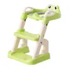 Escalera para Asiento de Inodoro Infantil Estilo Escalera Unisex Bebé Marco Plegable Cubierta Acolchada Anillo del Asiento del Inodoro Asiento de Inodoro Paso a Paso Envío Gratis