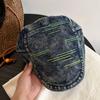 Boina de mezclilla lavada de moda coreana Gorra de visera para hombre Gorra para combinar con todo Primavera y verano Nuevo sombrero vaquero para mujer