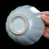Ru Kiln xícara de chá cerâmica mestre única sólida cor peça aberta pode elevar a xícara pessoal de água Copo doméstico Xícara de chá grande chinesa