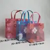 Bolsa de Regalo Transparente Pequeña Fresca de Mano, Bolsa de Regalo de Cumpleaños de Souvenir Linda, Bolsa de Mano para el Día del Maestro