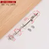 Perno de acero inoxidable perno de puerta abierta engrosado perno de baño para puertas y ventanas de madera candado de perno antirrobo perno chino para puerta vieja