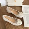 Novos Sapatos Simples, Scarpins Confortáveis, Sapatos Rasos da Moda Versáteis de Cor Sólida para Mulheres, Sapatos Preguiçosos, Sapatos de Comércio Exterior Transfronteiriço