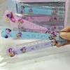 Regla de Papelería Demon Slayer K-pop de Moda Regla de Dibujos Animados Regla de Onda Papelería para Estudiantes Regla de Alta Calidad