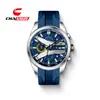 Reloj de Pulsera Clásico Nuevo para Hombre con Correa de Silicona, Manecilla de Segundos Decorada, Venta Cruzada de Comercio Exterior, Reloj Deportivo Luminoso Impermeable Más Vendido