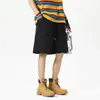 Pantalones Cortos Ligeros Transpirables de Secado Rápido para Hombre de Amazon Transfronterizo, Nuevo Estilo de Verano, Corte Holgado, Pantalones Cortos de Cinco Puntos con Bloques de Color Casuales para Vacaciones, Modernos