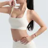 Sutiã esportivo cruzado para pendurar no pescoço nas costas respirável para treino corrida fitness roupas de yoga roupas íntimas feminino fonte de fábrica
