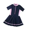 Traje de baño para niñas, Nuevo estilo Verano 2026, de una pieza para niñas, Adecuado para niños mayores y estudiantes, Moderno, Profesional, Lindo traje de baño para bebés