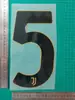 26-27 Colección Local Juventus Talla Adulto Camiseta Grado B con Números y Letras Termoimpresos