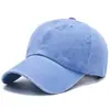 Gorra Personalizada para Hombre Primavera y Otoño Lavada Gorra de Béisbol Color Placa Clara Estilo Coreano Gorra de Bóveda Color Sólido Gorra Deportiva para el Sol