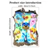 Pegatinas de Pared 3D de Patrulla Canina Transfronteriza para Decoración de Habitación Infantil Perro de Dibujos Animados Anime Pegatinas Autoadhesivas