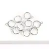 Ganchos Redondos Franceses para Oreja de Acero Inoxidable, Cierres Redondos, Pendientes de Acero de Titanio Color Duradero Oro Real, Colgantes para Oreja, Accesorios para Pendientes Hechos a Mano DIY