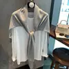 Chal de Punto de Color Sólido para Mujer, Caliente Protección para Hombros y Cuello, Tejido de Punto de Moda para Verano, Estilo Delgado para Primavera y Otoño, Adecuado para Habitaciones con Aire Acondicionado