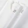 Camiseta de Manga Corta de Algodón Puro Pesado Estilo Japonés para Mujer, Cuello Redondo Versátil, Corte Regular en Hombros, Color Sólido, Manga Media, Camiseta al por Mayor