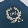 Caja de regalo de terciopelo negro, caja de recuerdo de boda personalizada, invitación de acrílico con relieve dorado, caja de regalo de lujo de alta gama de nicho