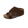 Sandalias de un solo tirante estilo retro francés, Nuevo estilo versátil de primavera, Zapatos de tacón alto con plataforma gruesa, Tacones gruesos elegantes para uso en exteriores