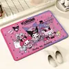 Tapete de chão para banheiro Sanrio lama de diatomáceas desenho animado tapete absorvente porta do banheiro tapete antiderrapante para pés banheiro vaso sanitário