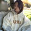 Sudadera con capucha Retro Europea y Americana para Mujer, Estilo Delgado de Otoño e Invierno, Marca Trendy Petite Chaqueta Oversize de Nicho