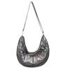 Bolso de Hombro Lingge para Mujer 2024 Nuevo de Gran Capacidad Bolso Cruzado de Plumas de Moda para Parejas Versátil Ligero Bolso Dumpling para Hombres