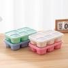 Fiambrera de Plástico para Estudiante Apta para Microondas de Amazon, Fiambrera Multiespecificación, Caja para Ensalada de Frutas para Llevar, Entrega Transfronteriza