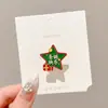 2026 Nuevo Adorno de Broche de Dibujos Animados Papá Noel Insignia Navideña Linda Mujer Reno Pin Creativo Accesorios