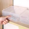 Caixa de armazenamento de sub-embalagem de adesivos de adesivo de conta de mão simples Mini caixa pequena de plástico de classificação de etiqueta de acabamento