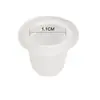 Taza de Anillo de Color para Tatuaje de Silicona Suave Taza de Anillo Desechable Taza de Pegamento para Injerto de Pestañas Suministros para Tatuaje Ceja Ojo Labio