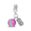 Transfronterizo Nuevo Panjia Duo 2025 Exportación Aleación Cuentas Carpa Bolso de Hombro Voleibol Pulsera DIY Accesorios Joyería