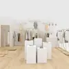 Palco de Transmissão ao Vivo Cabine Pintada Palco Redondo Base com Ar Condicionado Plataforma Elevatória Modelo Plataforma de Exibição de Chão Loja de Vestidos de Noiva Plataforma